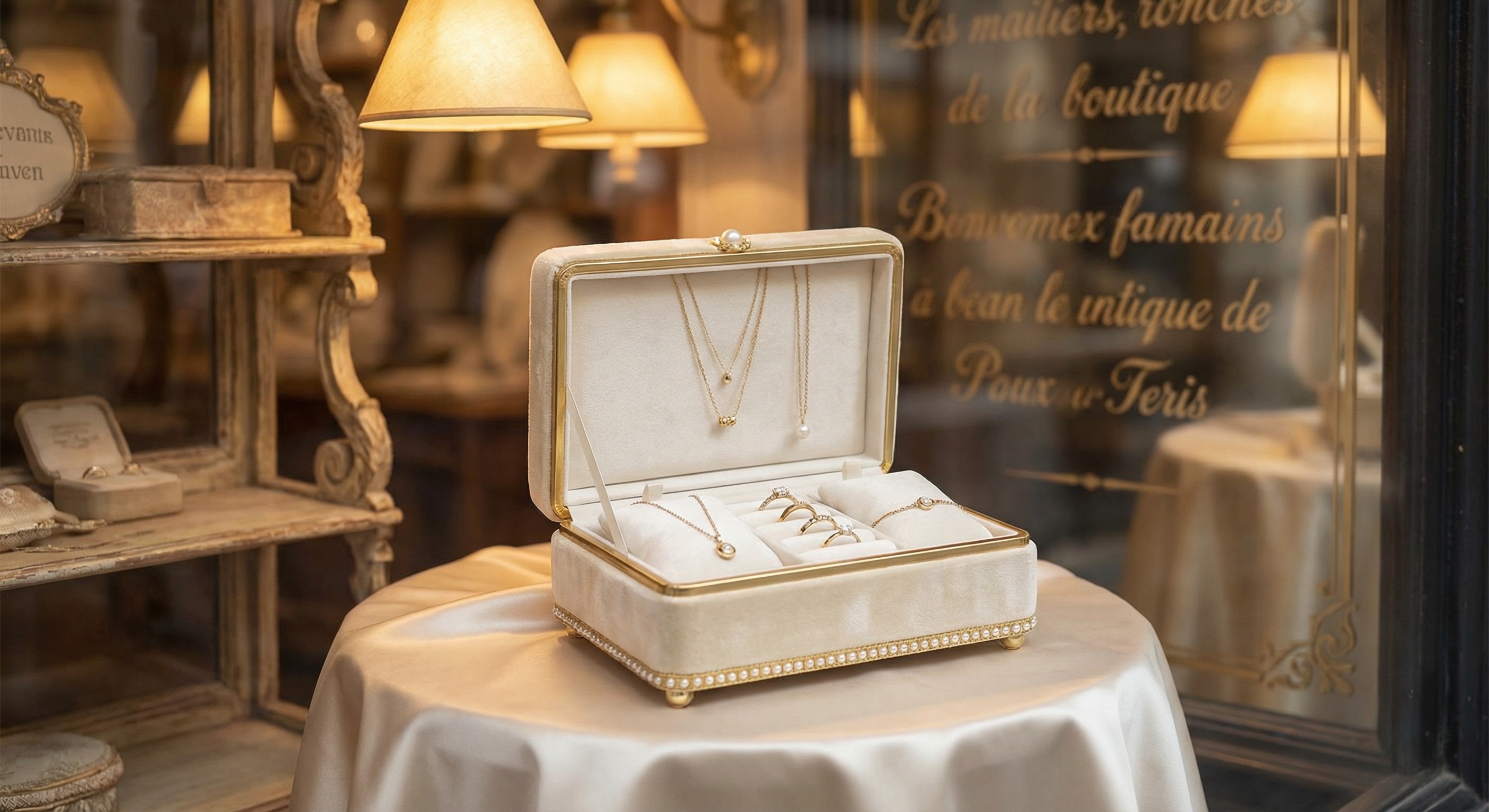 Boîte à Bijoux Luxe